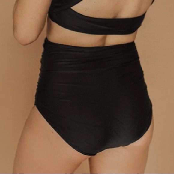 ALBION RUCHED HIGH-WAISTED BOTTOMS - Picture 3 of 7